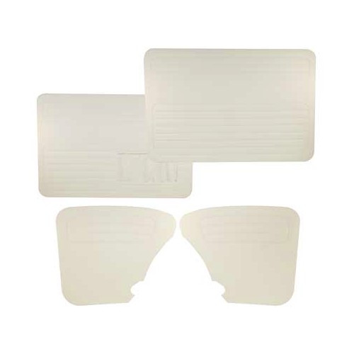     
                
                
    Paneles de puerta de vinilo blanco con bolsillos para Volkswagen Beetle 67-&gt; - 4 piezas - VB10112903
