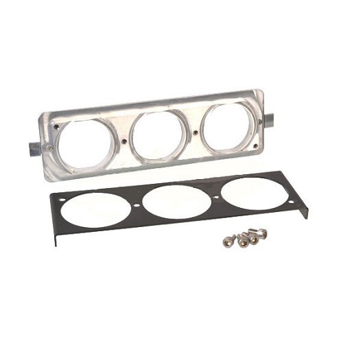 Supporto centrale di quadranti manometri 3 x 52 mm per Volkswagen Cox 58 ->67 - VB10810