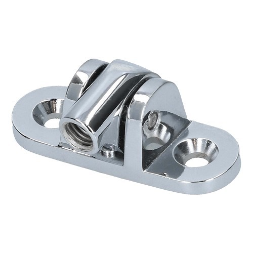     
                
                
    Fermeture chromée gauche de capote pour Volkswagen Coccinelle (-04/1960) & Karmann-Ghia (08/1955-07/1971) - VB11159
