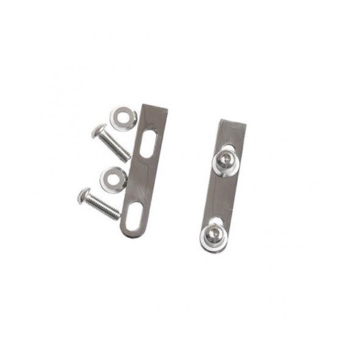     
                
                
    Engine hood clips for Volkswagen Beetle - Stainless Steel Vintage Speed - VB13204
