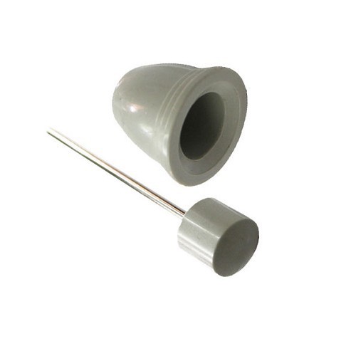 Wiper knob for Volkswagen Beetle (08/1961-07/1966) - grey - VB13229