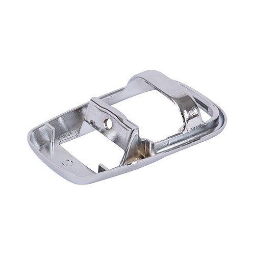  1 chrome-plated profiles for door aperture interior strike with lock for Volkswagen Beetle & Camper 69-> - VB20415-2 
