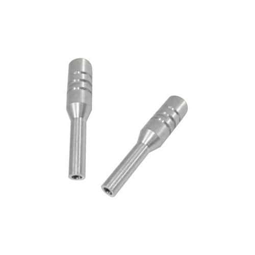  Fermaporte in alluminio spazzolato - set da 2 - VB20500-1 