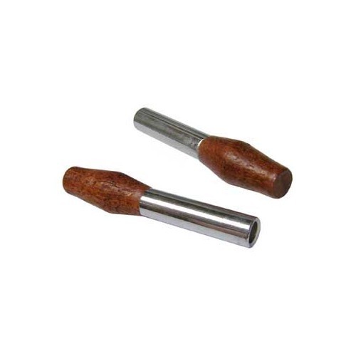  Pestillos de madera para puertas - 2 piezas - VB20506 