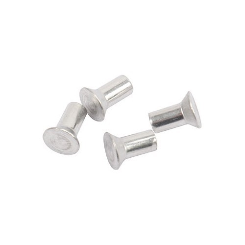     
                
                
    Rivets on deflector clasps for VOLKSWAGEN Beetle Sedan since 68-&gt; - 4 pieces - VB21005
