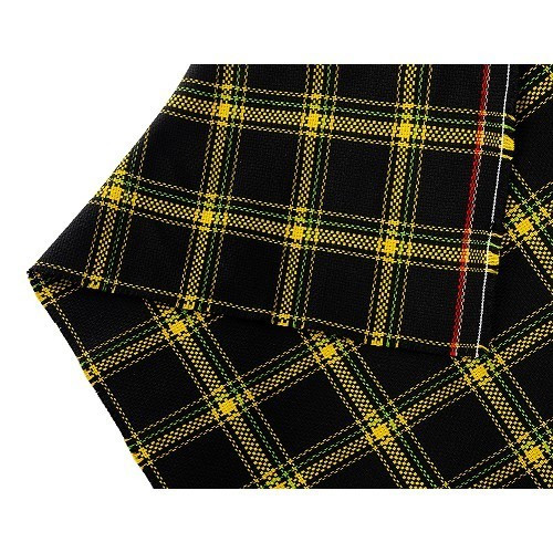  Yellow tartan fabric for Mexico Beetle - VB25706-1 