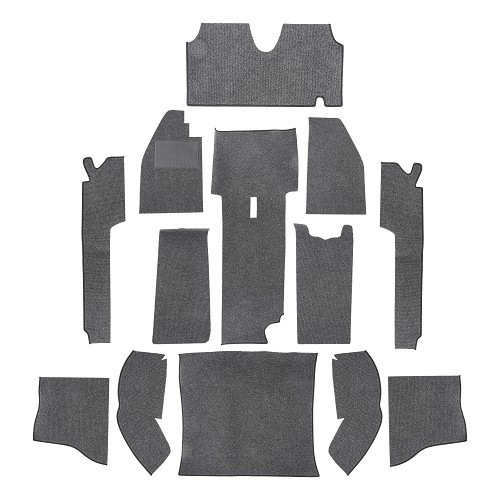     
                
                
    Alcatifa completa em cinzento antracite para VW Beetle Saloon (07/1955-07/1964) - VB25800
