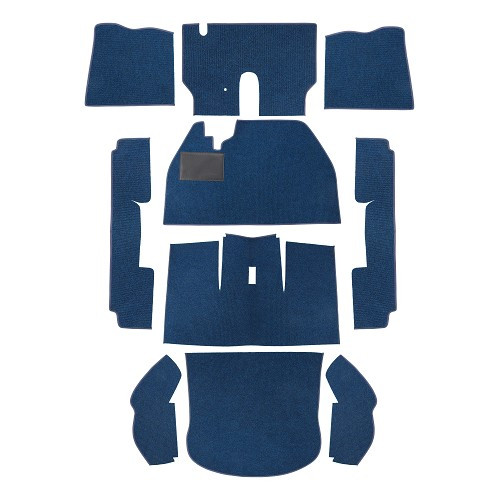    
                
                
    Tappeto blu completo per VW Maggiolino berlina (08/1964-04/1968) - VB25813
