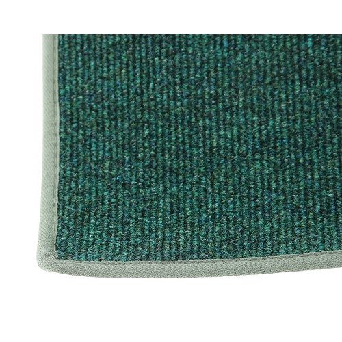 Moquette complète verte pour VW Coccinelle Berline (08/1964-04/1968) - VB25814