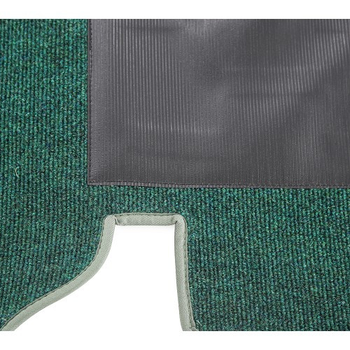Moquette complète verte pour VW Coccinelle Berline (08/1964-04/1968) - VB25814