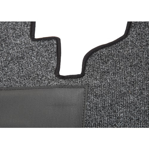 Teppichboden komplett anthrazitgrau für VW Beetle Limousine (08/1968-07/1972) - VB25820