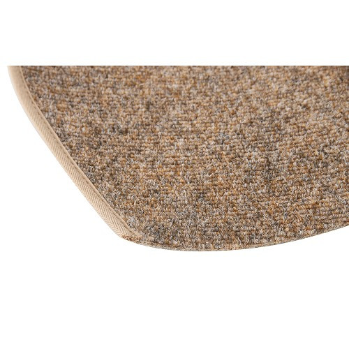 Moquette complète beige sable pour VW Coccinelle Berline (08/1968-07/1972) - VB25821
