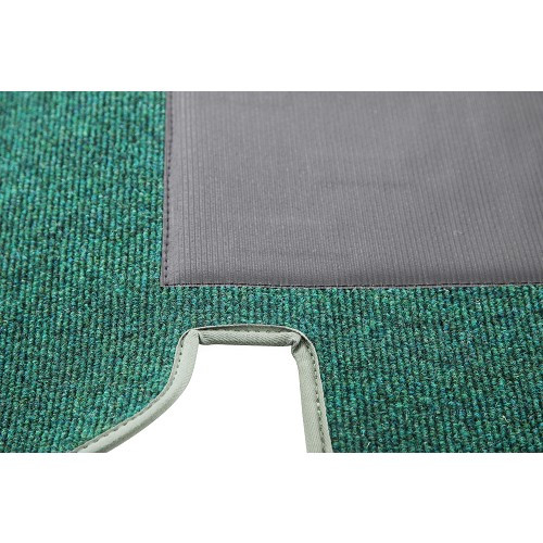 Kompletter Teppichboden grün für VW Käfer Limousine (08/1968-07/1972) - VB25824