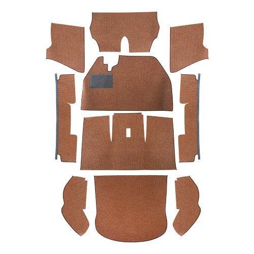     
                
                
    Volledig beige tapijt voor VW Kever 1302 berline (07/1970-07/1972) - VB25831
