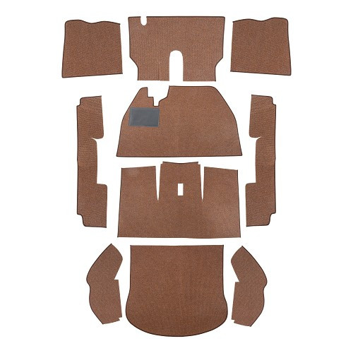     
                
                
    Tappeto completo verde per VW Maggiolino 1302 Berlina (07/1970-07/1972) - VB25835
