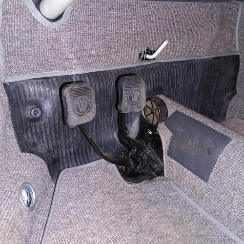 Teppich an der Vorderwand für VOLKSWAGEN Käfer (-07/1959) - VB26027