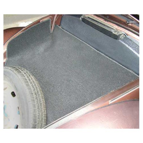  Grey front compartment carpet for Volkswagen Beetle 68-> - VB26050UG 