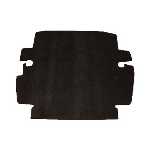  Standard front trunk carpet Black for Volkswagen Beetle (08/1961-07/1967) - VB26055 