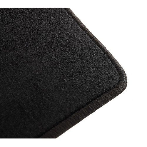  Wolfsburg Edition black carpets for Volkswagen Beetle 1303 - 4 pieces - VB26107-2 