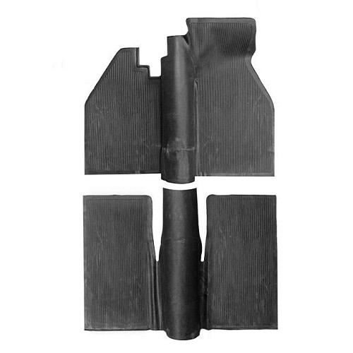  Originele zwarte rubber mat voor Kever 68 ->72 - VB27000 