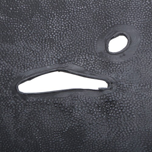  Zwarte vloermat op middenbalk voor Kever 56 ->59 - VB27105-1 