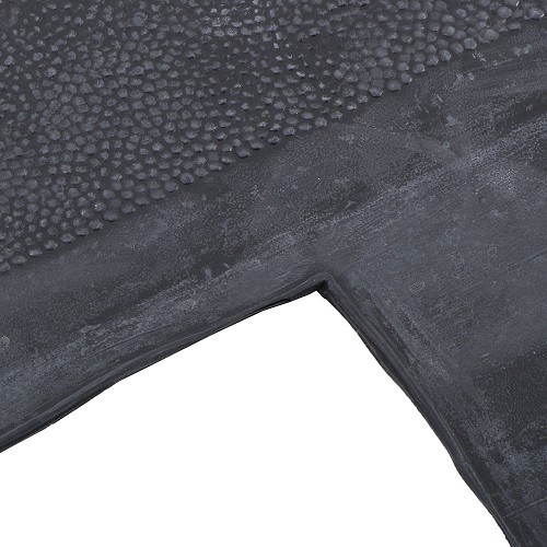  Black floor mat on central beam for Volkswagen Beetle 56 ->59 - VB27105-3 