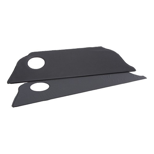     
                
                
    Paneles negros debajo del asiento trasero para Volkswagen Beetle Sedan 63 -&gt;77 - 2 piezas - VB27200
