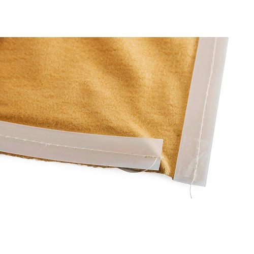 Deluxe beige fabric roof lining for Volkswagen Beetle 53 ->60 - VB28220