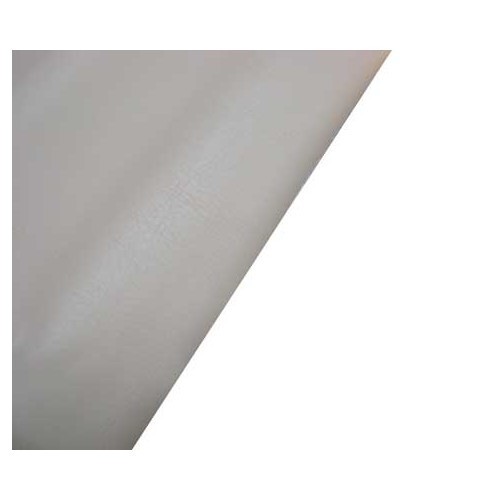  Deluxe smooth white vinyl roof panel lining for Volkswagen Beetle convertible '63 - VB28350 
