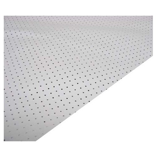  Deluxe perforated Off white vinyl roof panel lining for Volkswagen Beetle convertible '63 - VB28352 