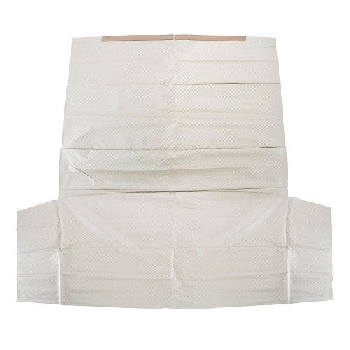     
                
                
    Ciel de toit Luxe en vinyle Blanc cassé pour Volkswagen Coccinelle Berline 58 ->67 - VB28500
