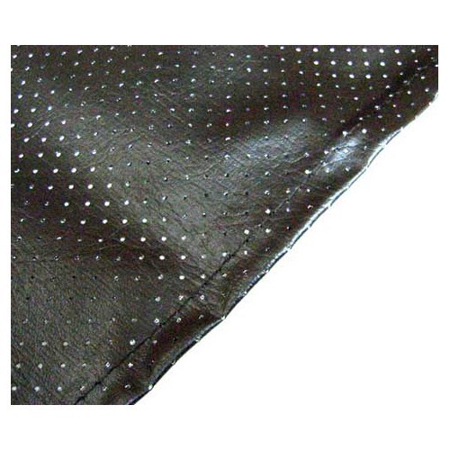 Deluxe perforated black vinyl roof panel lining for Volkswagen Beetle with sunroof 68 ->77 - VB28804 