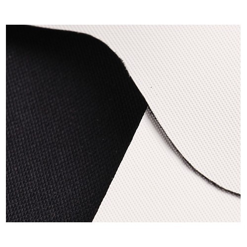 TMI Vinyl-Schiebeplane Supreme Pinpoint  Weiss für Volkswagen Beetle 57 -&gt;63 - VB28851