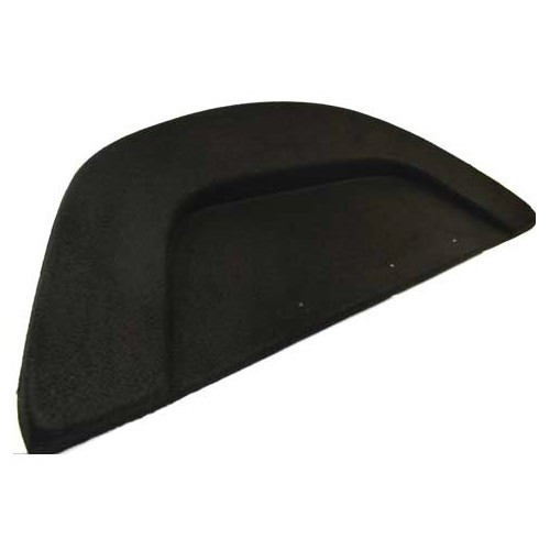 Hollowed-out rear shelf for VOLKSWAGEN Beetle Sedan - Black carpeting - VB28901