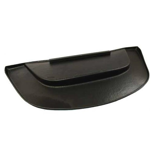 Hollowed-out rear shelf for VOLKSWAGEN Beetle Sedan - Black carpeting - VB28901