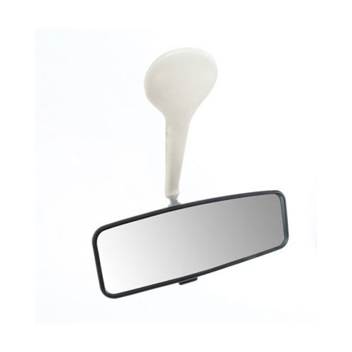  White interior rear-view mirror for Volkswagen Beetle Hatchback from 68-> - VB29602 