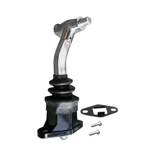  T-shaped chrome-plated short gear lever - VB31406 