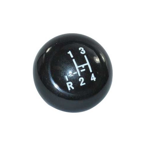  Black 7 mm Vintage Speed gear lever knob - VB31443-1 