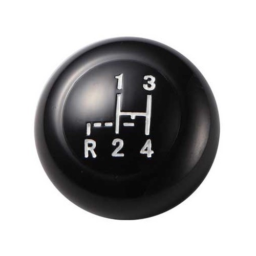  Black 7 mm Vintage Speed gear lever knob - VB31443 