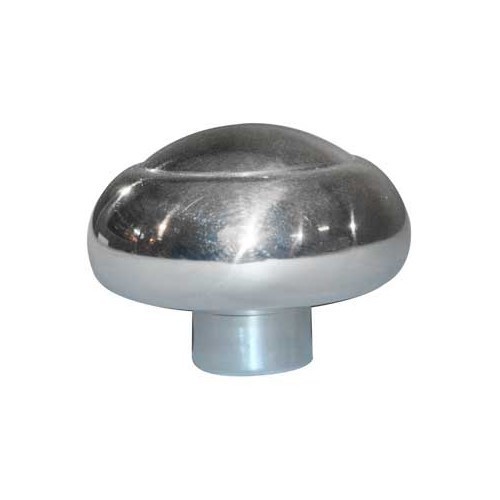  Paddestoel" pookknop in gepolijst aluminium - VB31460-1 