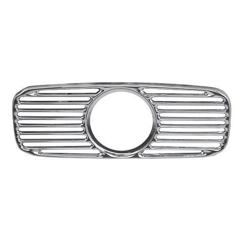  Chrome-plated dashboard grille with clock for Volkswagen Beetle 52 -> 57 - VB31626 