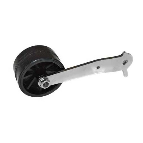 Pedale dell'acceleratore cromato con rotella nera per Volkswagen Cox - VB32600