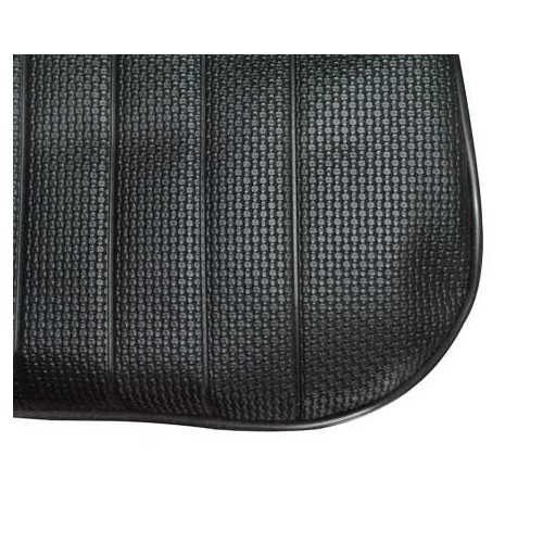  Housses de sièges TMI en vinyle Noir gaufré pour Volkswagen Coccinelle Berline 73 (USA) - VB43112701 