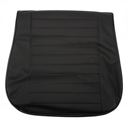  TMI seat covers in black embossed vinyl for Volkswagen Beetle saloon 74 ->76 (USA) - VB43112801 