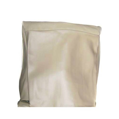 Housses de sièges TMI en vinyle gaufré gris clair pour VOLKSWAGEN Coccinelle Berline (08/1967-07/1972) - Europe - VB43113005