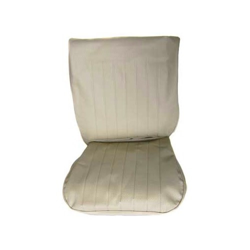     
                
                
    Housses de sièges TMI en vinyle gaufré gris clair pour VOLKSWAGEN Coccinelle Berline (08/1967-07/1972) - Europe - VB43113005
