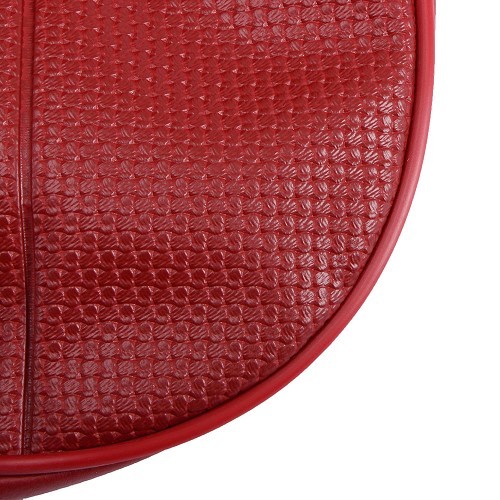 TMI coprisedili in vinile bordeaux in rilievo per Volkswagen Beetle Sedan 73 (Europa) - VB43113107