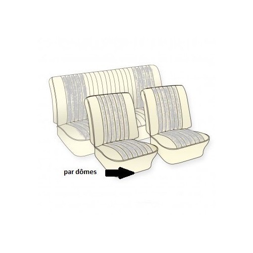  TMI 2-tone color seat covers  - VB441131C 
