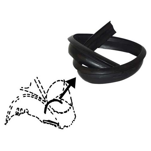     
                
                
    Front all-round engine seal for VW 181, 68 ->79 - VC18100G
