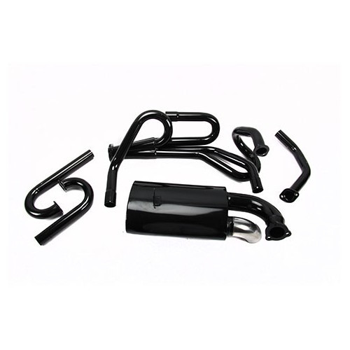 Scarico Sport Sideflow in acciaio da 38 mm per motore Tipo 1 - VC20016